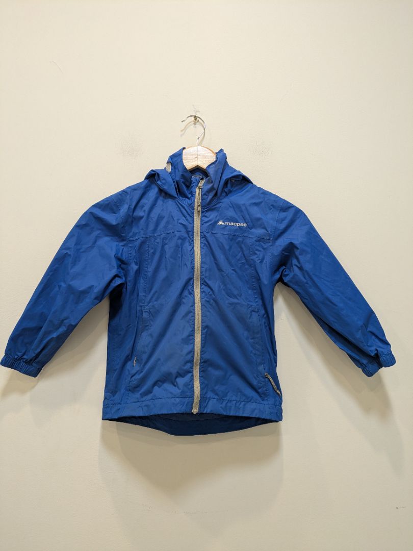 Blue Macpac Rain Jacket, 4