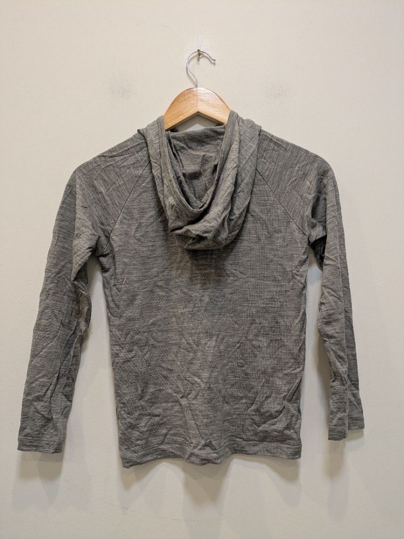 Grey Icebreaker Merino Hoodie, 9-10 Years