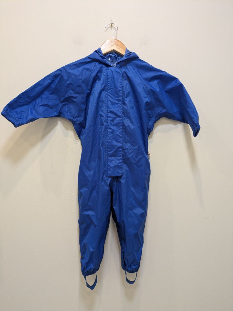 Blue Muddy Puddles Rain Suit, 18-24 Months