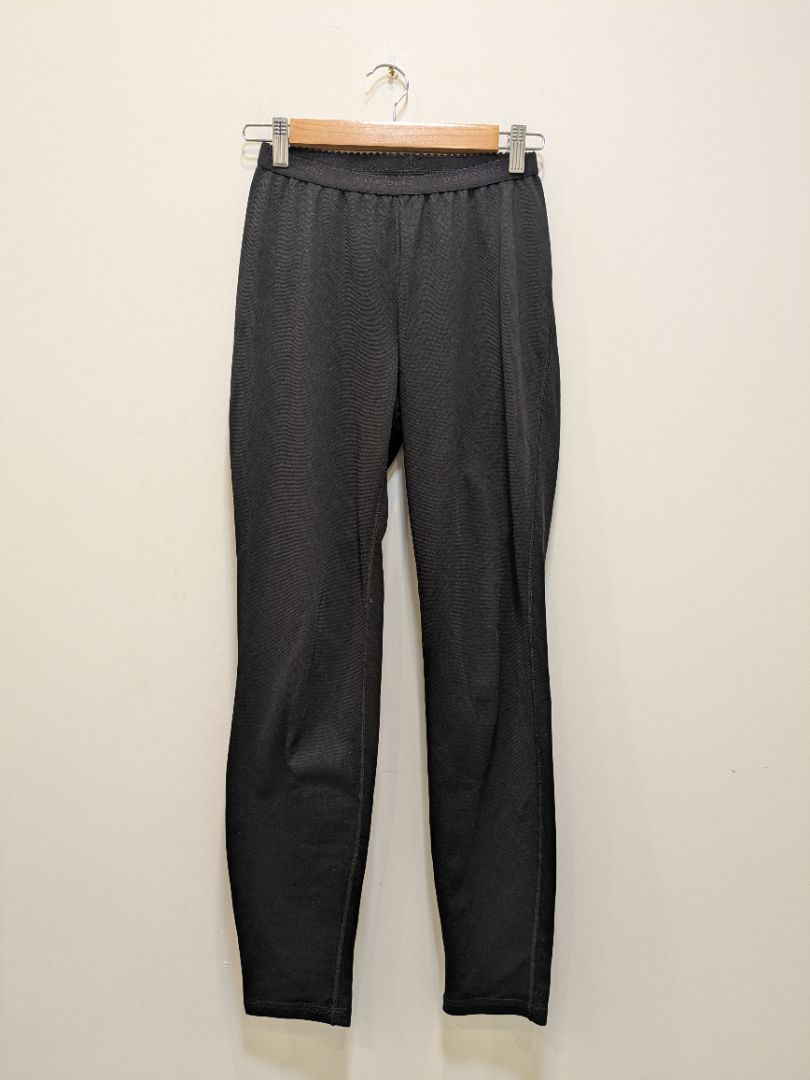 Black Patagonia Capilene 3 Bottoms, M
