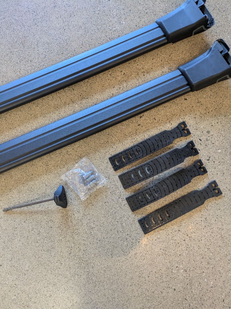 Black Thule WingBar Edge 9581B
