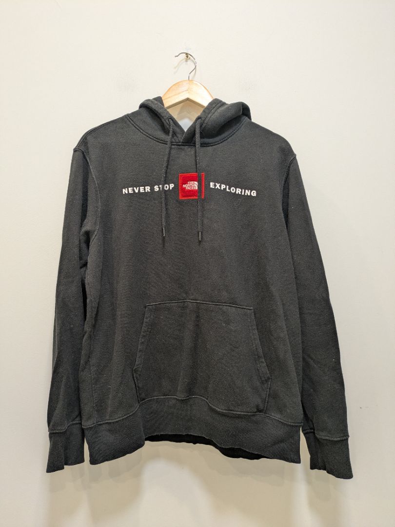 Black The North Face Pullover Hoodie, M