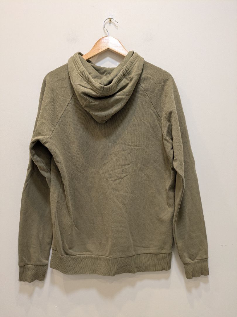 Olive Under Armour Logo Hoodie, S