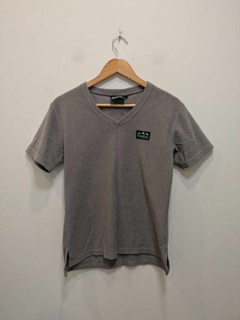 Grey Ridgeline Fleece Tee, S