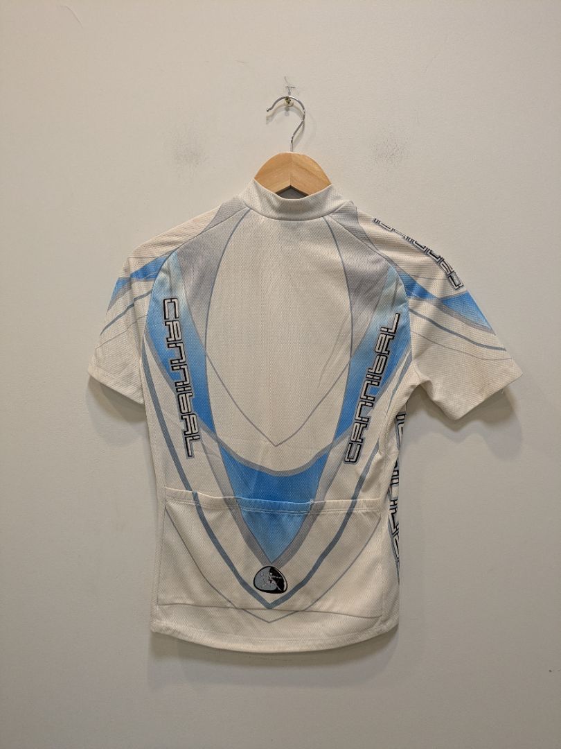 White Cannibal Cycling Jersey, S