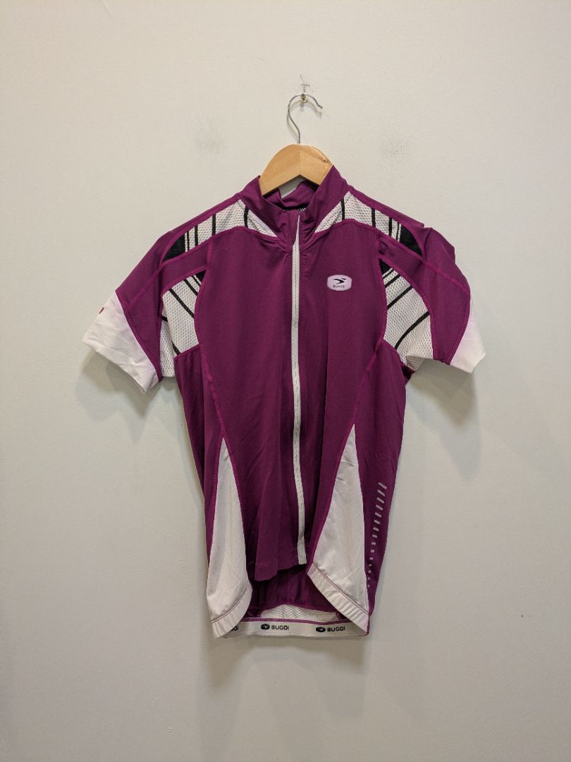 Purple Sugoi Cycling Jersey, M
