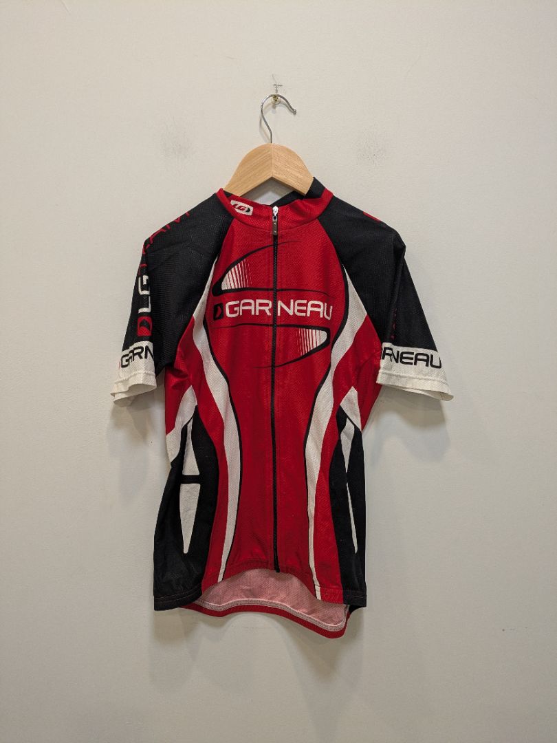 Red Louis Garneau Cycling Jersey, M