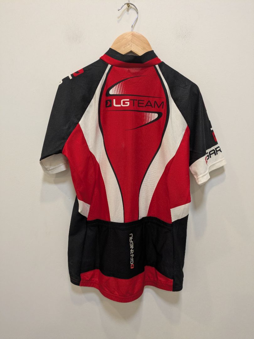 Red Louis Garneau Cycling Jersey, M