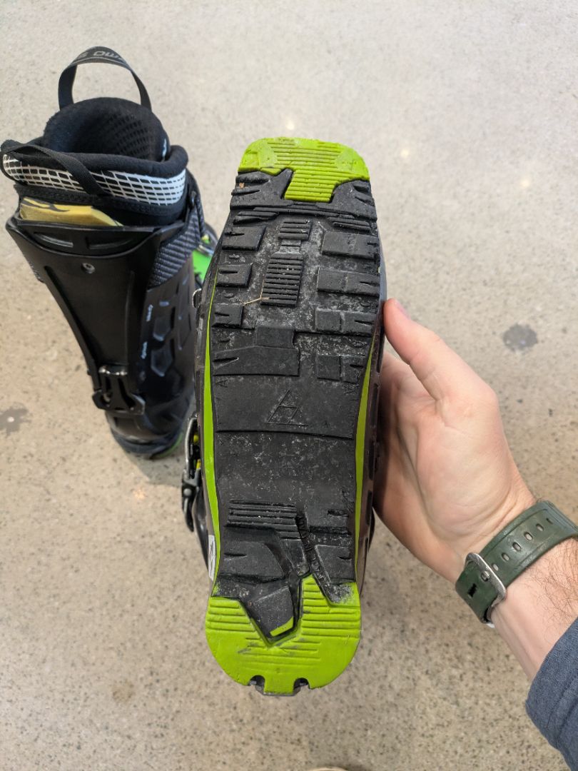Black Fischer Transalp Thermoshape, 25.5