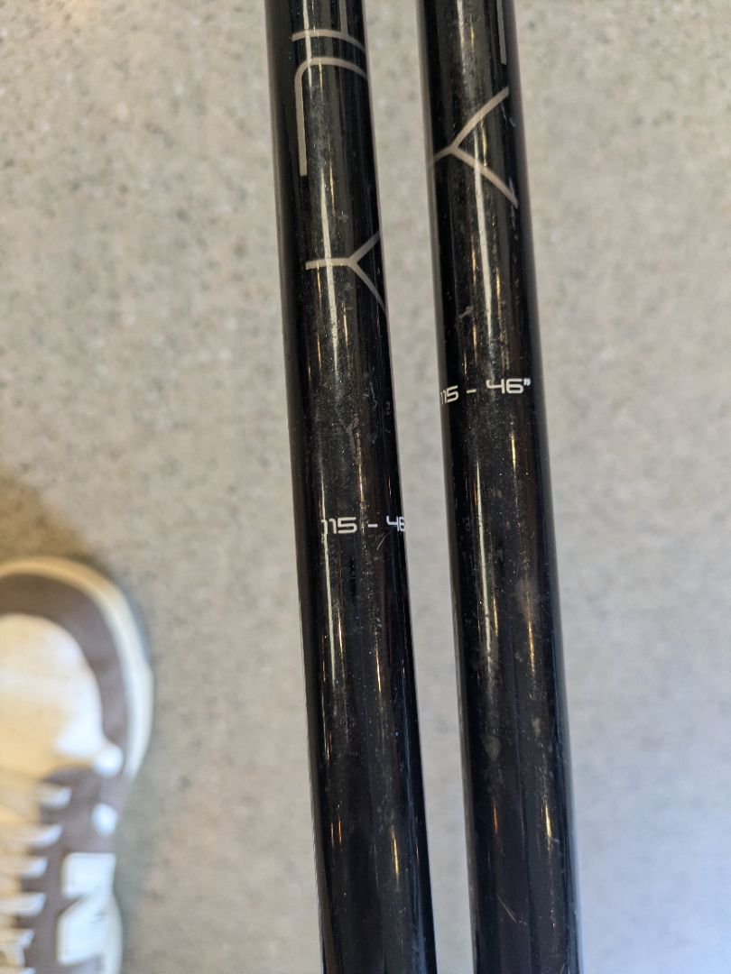 Black Leki Primacy, 115 cm