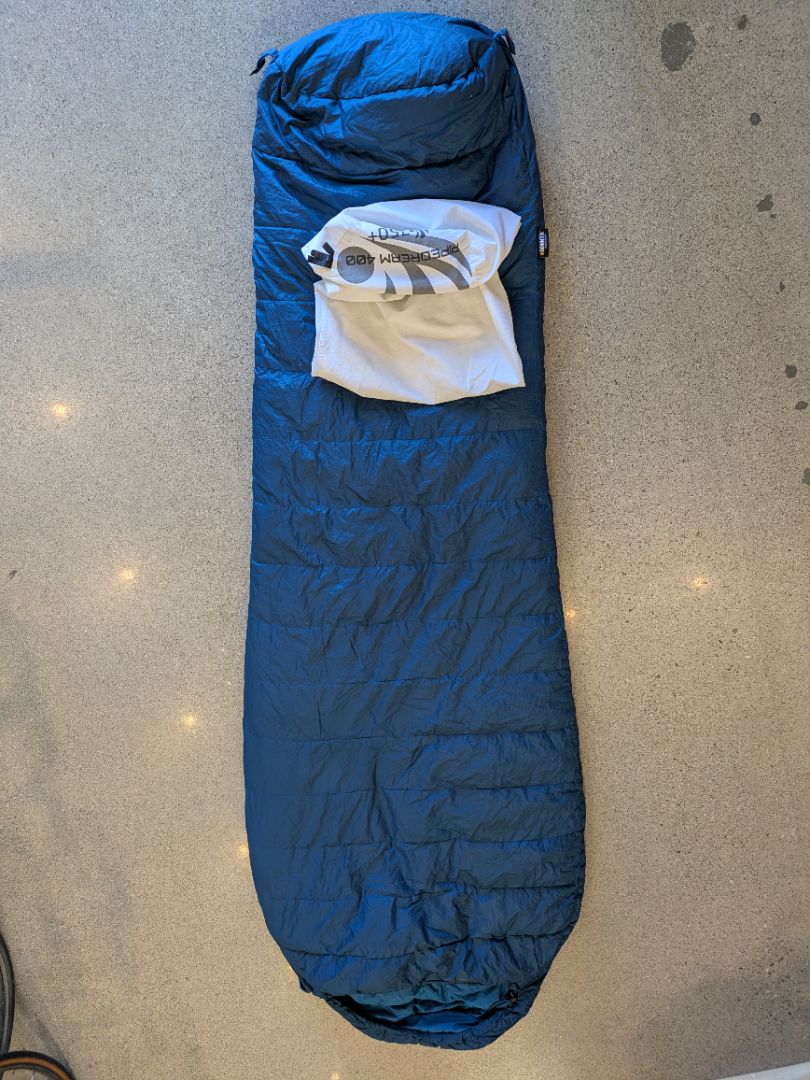 Blue Alpkit Pipedream 400, Long