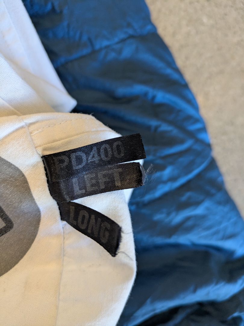 Blue Alpkit Pipedream 400, Long