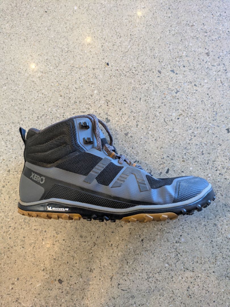 Black Xero Shoes Scrambler Mid II, EU 42