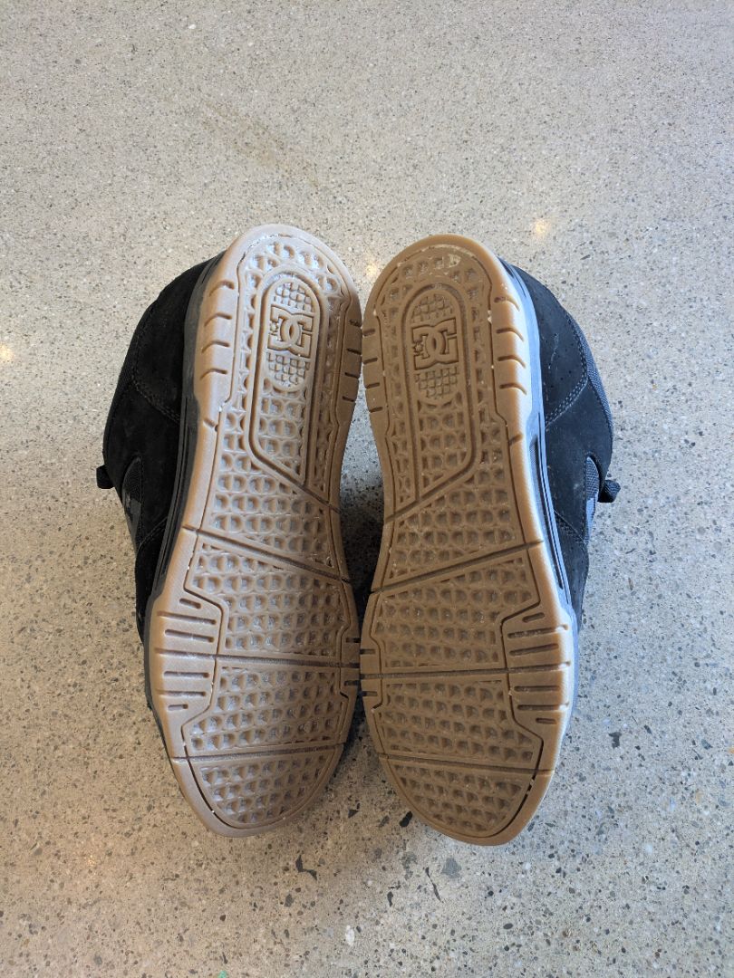 Black DC Skate Shoes, EU 43