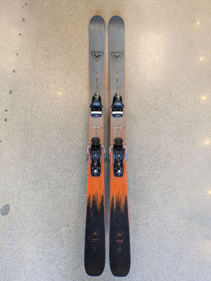 Orange Rossignol Sender Soul 92, 166 cm