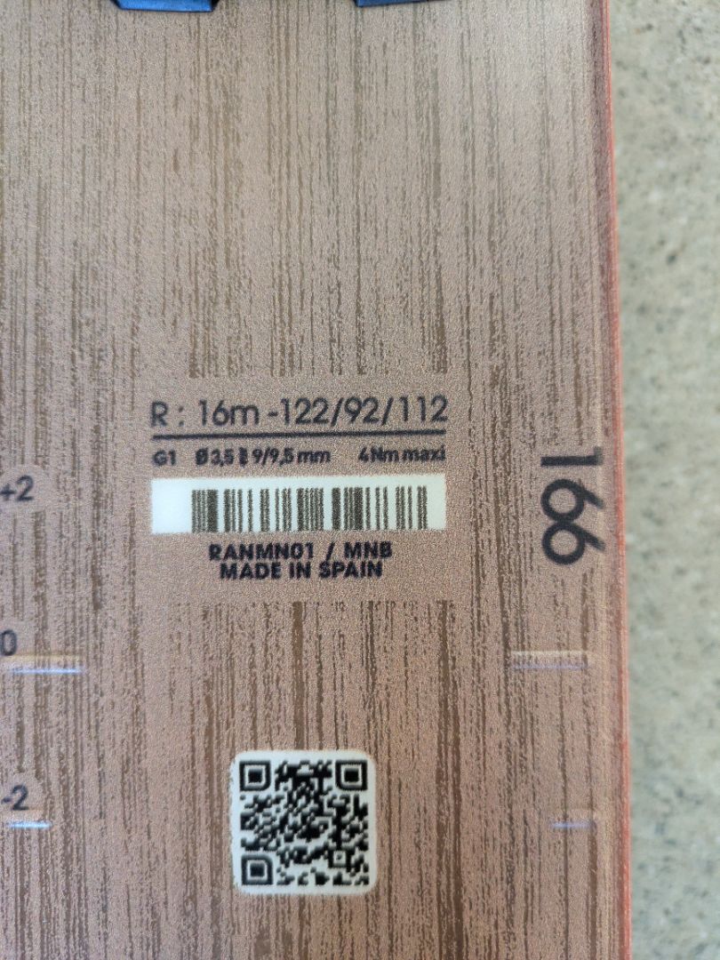 Orange Rossignol Sender Soul 92, 166 cm