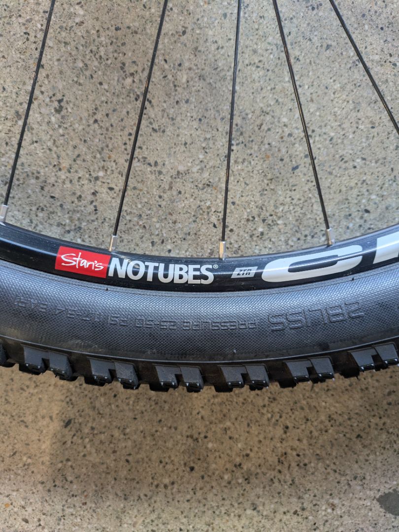 Black Stan's NoTubes ZTR Crest 29, 29"