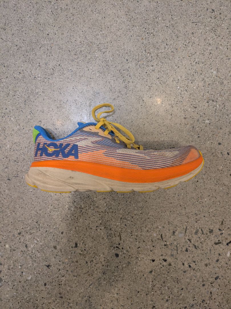 Orange Hoka Clifton 9, EU 40⅔