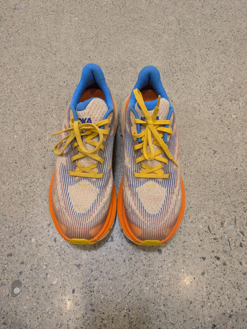 Orange Hoka Clifton 9, EU 40⅔