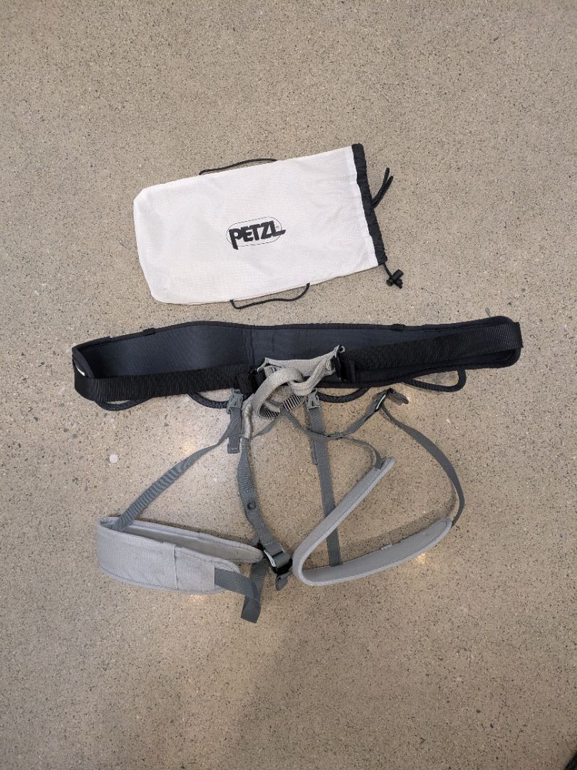 Grey Petzl Corax, 1