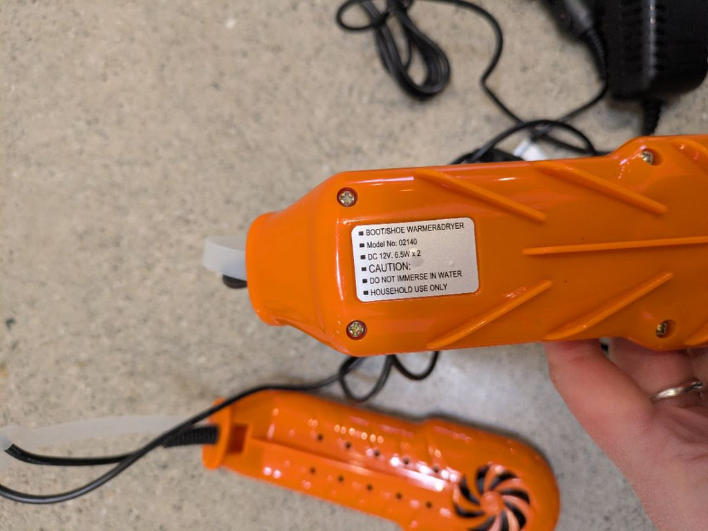 Orange  Boot Dryer