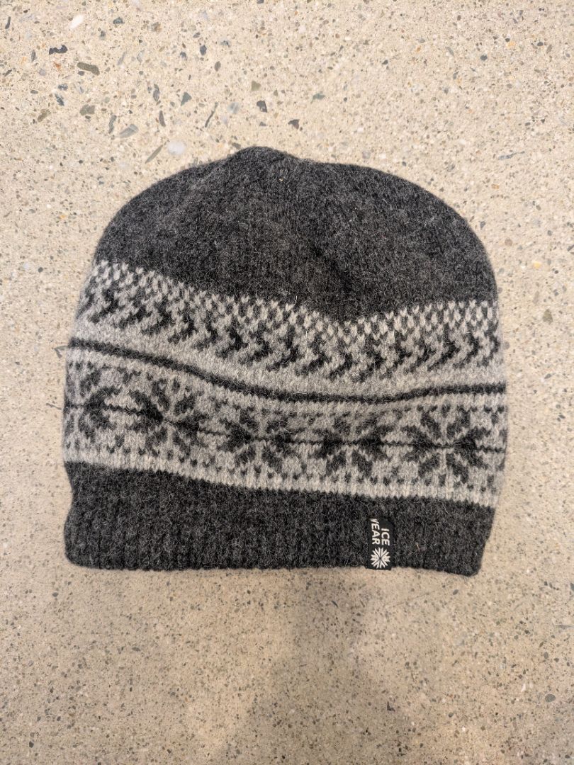 Grey Icewear Nordic Wool Beanie, One Size