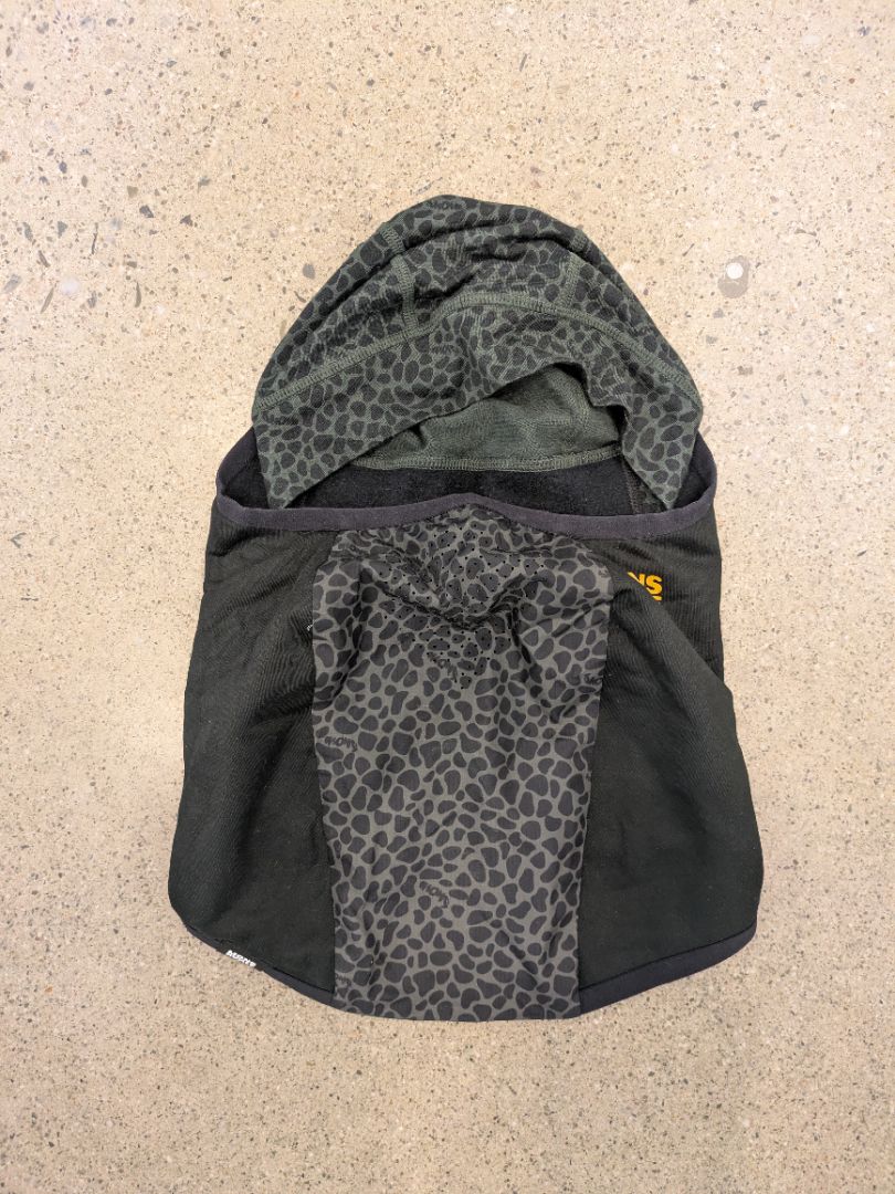 Black Mons Royale Storm Tech Merino Fleece Balaclava, One Size