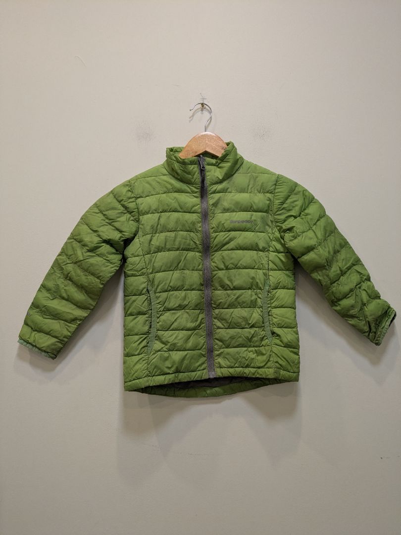 Green Torpedo7 Kids Puffer Jacket, 6–8Y