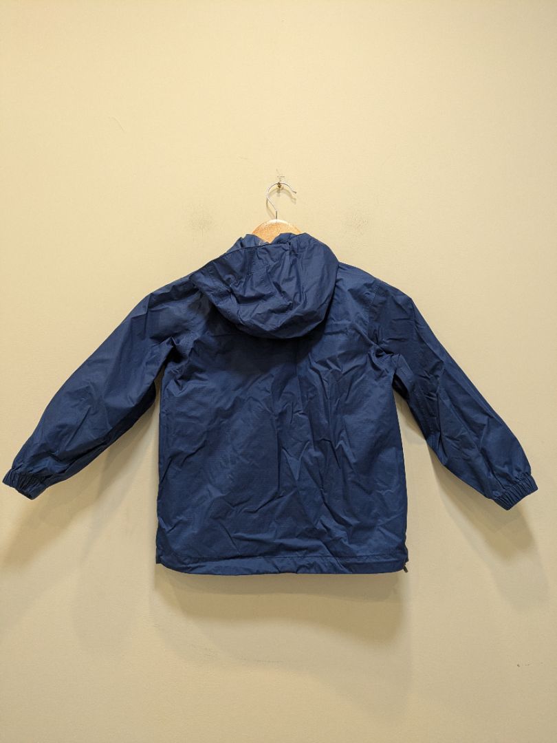 Blue Kathmandu Pack&Go Kids Rain Jacket, S