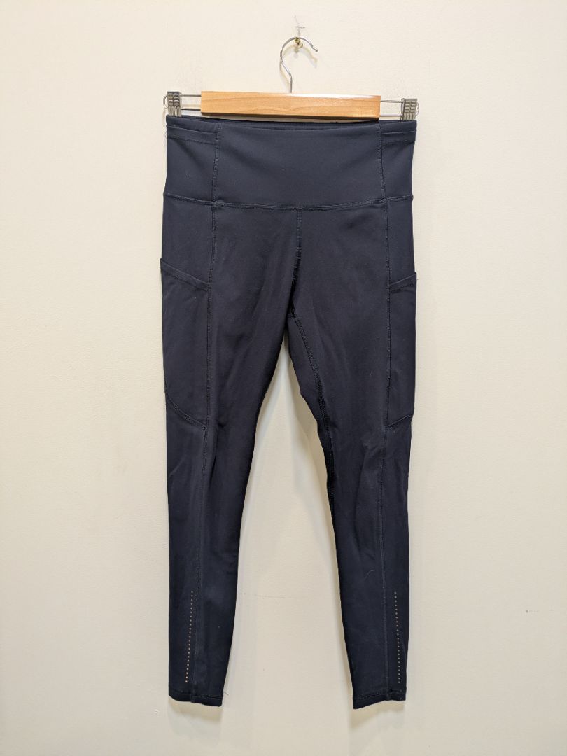 Navy  Running Tights, S