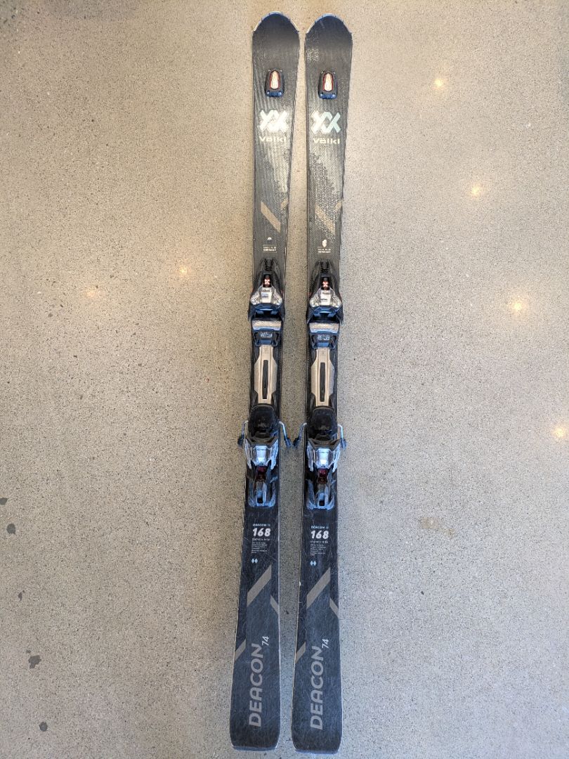 Black Völkl Deacon 74, 168 cm