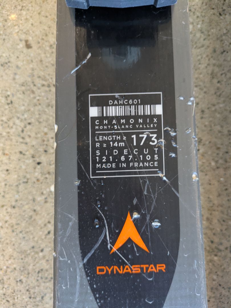 Black Dynastar Speed Master SL, 173 cm
