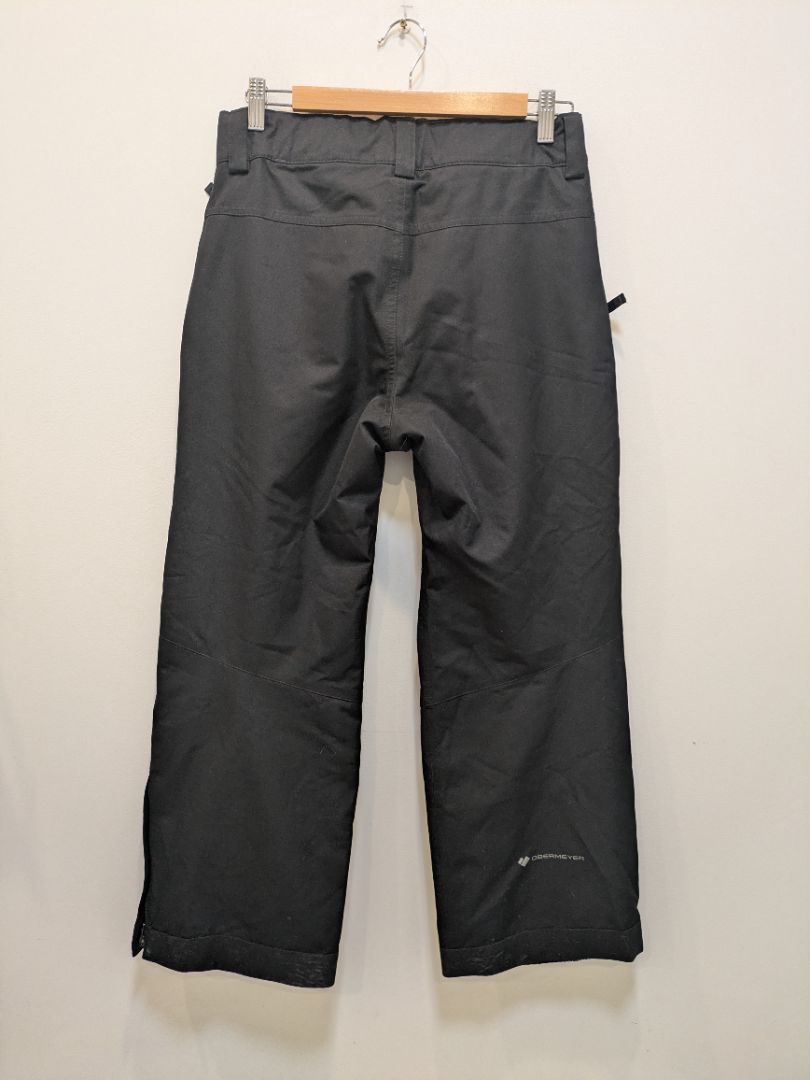 Black Obermeyer Ski Pants, L (14-16)