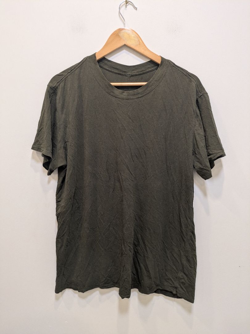 Olive Lululemon 5 Year Basic Tee, M