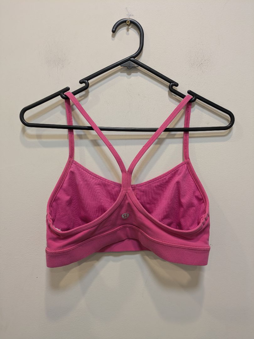 Pink Lululemon Sports Bra, S