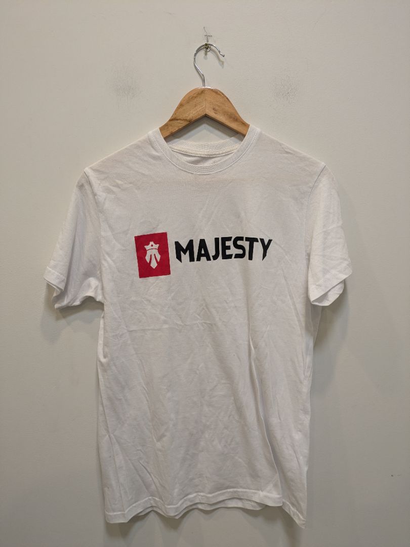 White Majesty Logo T-Shirt, S