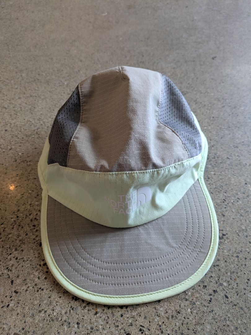 Green The North Face Running Cap, Adjustable