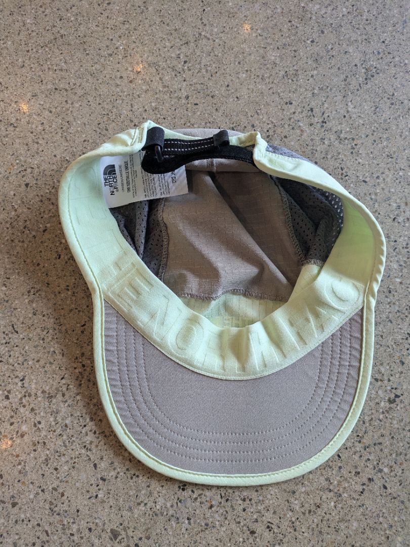 Green The North Face Running Cap, Adjustable