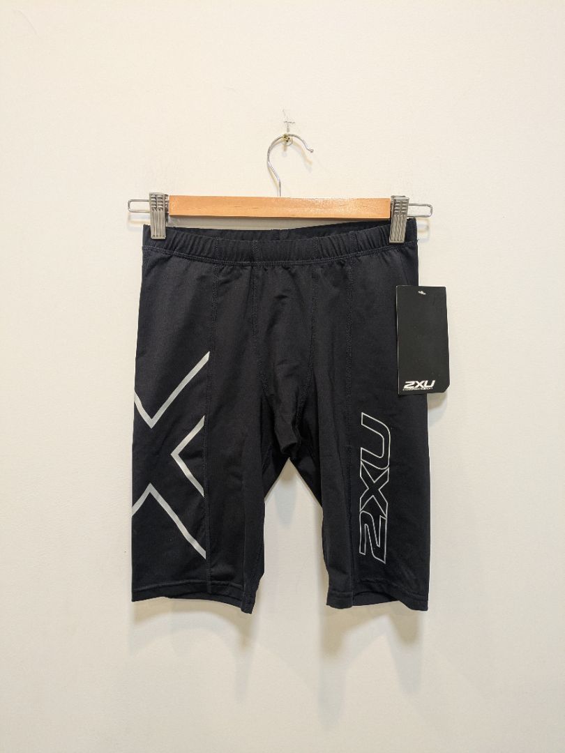 Black 2XU Compression Shorts, S