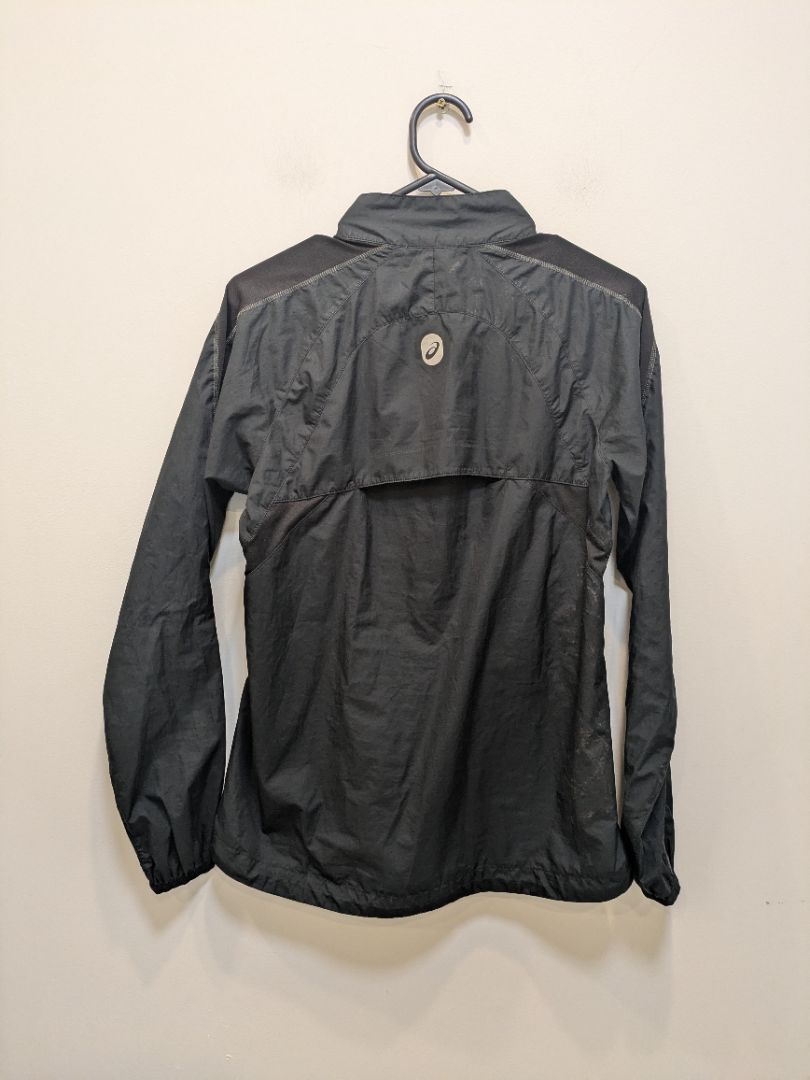 Black Asics Running Jacket, S
