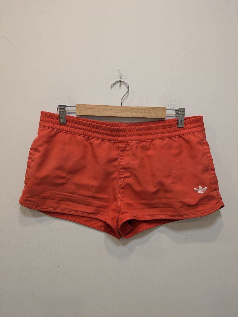Coral Adidas Retro Shorts, EU 38 / NZ 10