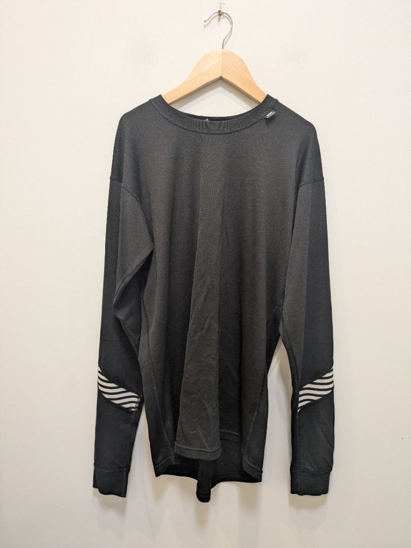 Black Helly Hansen Lifa Long Sleeve Crew, L