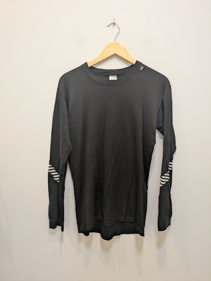 Black Helly Hansen Lifa Long Sleeve Crew, XL