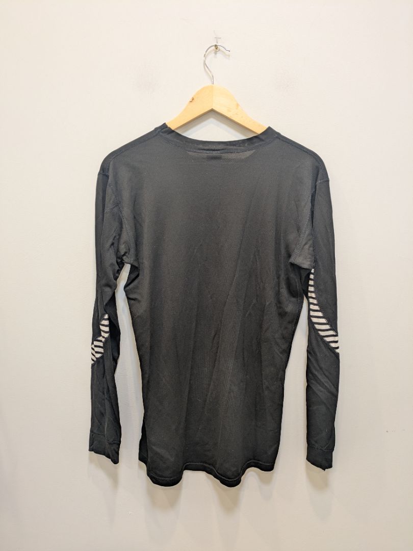 Black Helly Hansen Lifa Long Sleeve Crew, XL