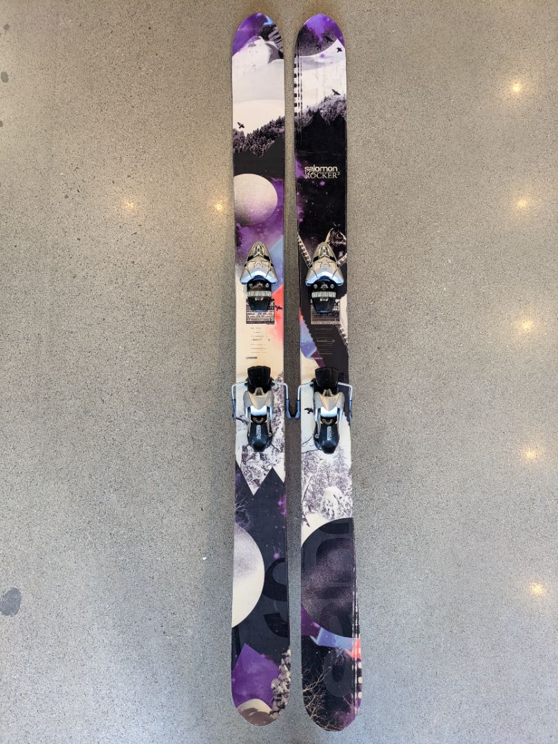 Purple Salomon Rocker2 122, 170 cm