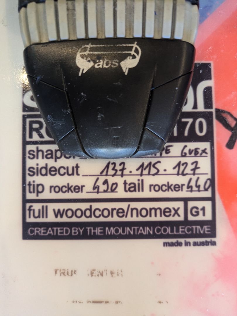 Purple Salomon Rocker2 122, 170 cm