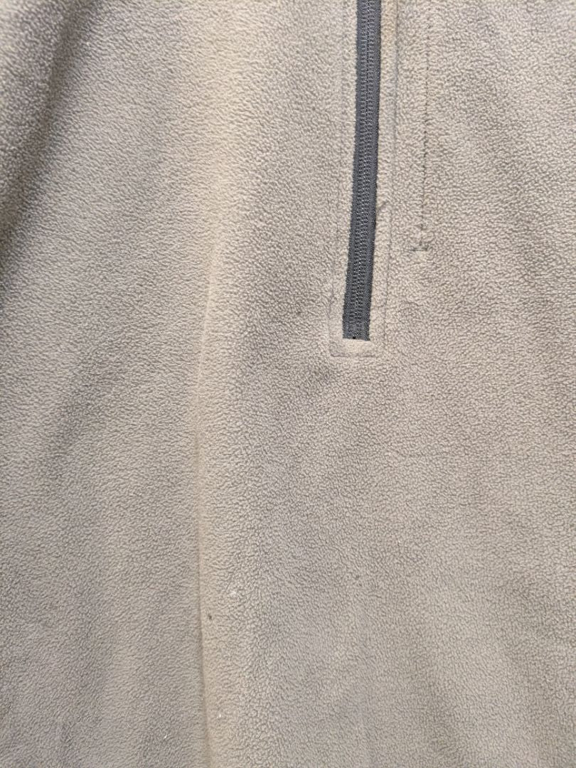 Green Macpac Quarter-Zip Fleece, XL