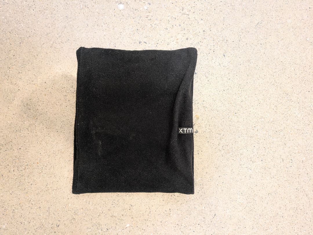 Black XTM Microfleece Neck Warmer