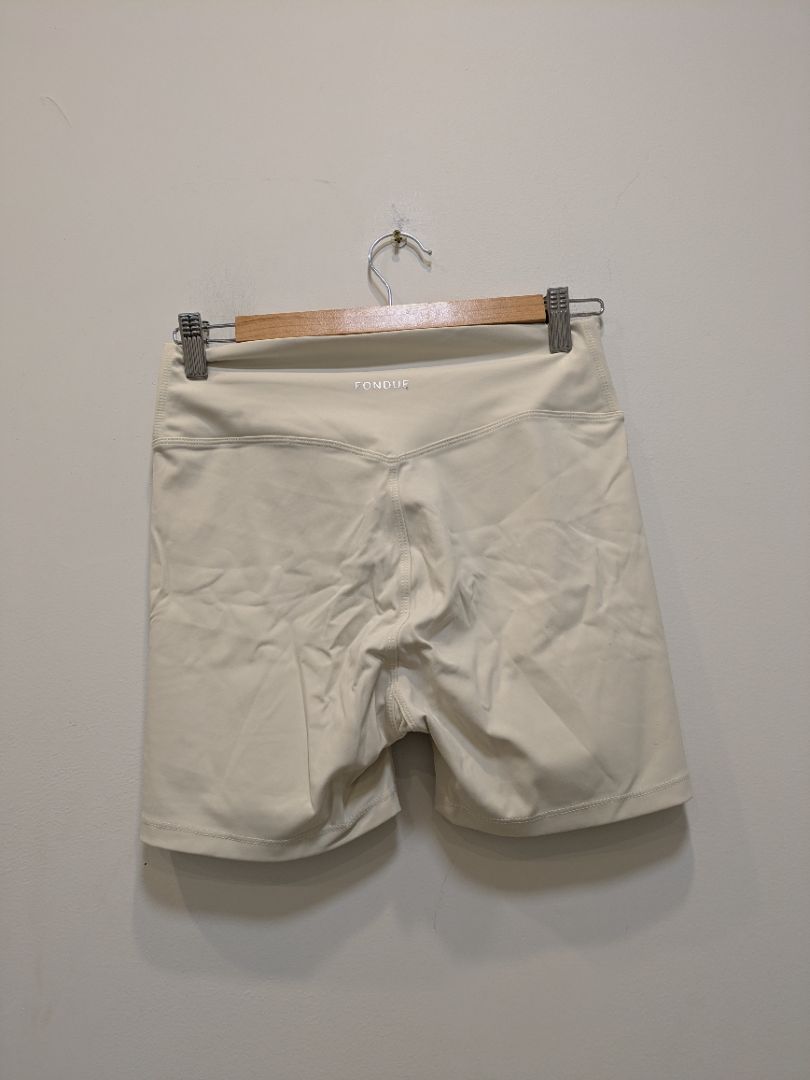 Cream Fondue Active Shorts, S-M (estimated)