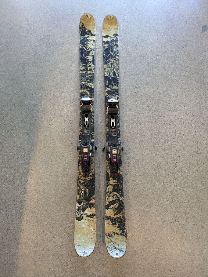 Black K2 Touring Skis, 169 cm